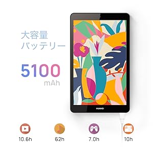 Amazon.co.jp: HUAWEI MediaPad M5 Lite 8 Tablet, 8.0 Inch Wi-Fi