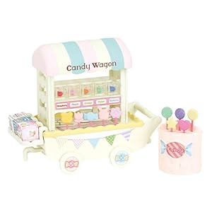 Amazon | シルバニアファミリー お店 【 カラフルキャンディーワゴン