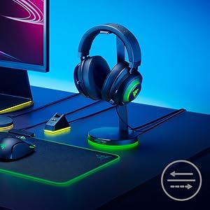 Amazon.co.jp: Razer Base Station V2 Chroma ヘッドホンスタンド 滑り