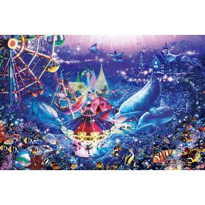 Amazon.co.jp: 1053ピース ジグソーパズル ラッセン ドルフィン イン