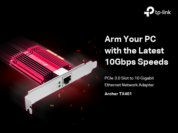 Amazon.com: TP-Link 10GB PCIe Network Card (TX401)-PCIe to 10