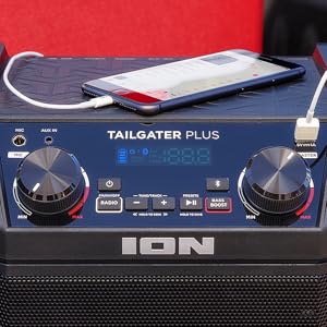 Amazon.co.jp: ION Audio Bluetooth対応スピーカー 低音強化機能搭載