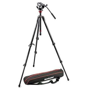 Amazon | Manfrotto プロフルード ビデオ雲台 60mm フラットベース