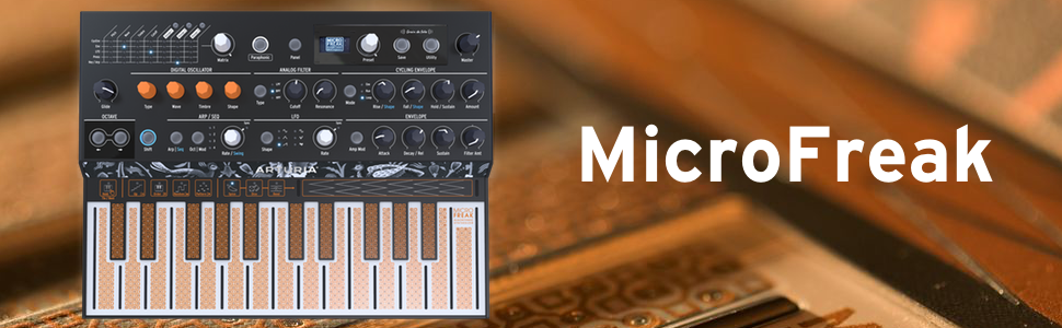 Amazon.co.jp: ARTURIA ハイブリッド・シンセサイザー MicroFreak