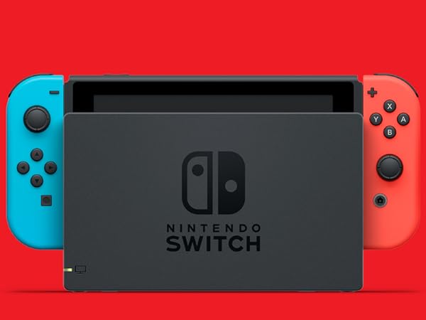 Amazon.com: Nintendo Switch with Gray Joy‑Con - HAC-001(-01