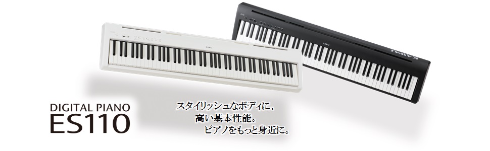 Amazon.co.jp: KAWAI Portable Digital Piano ES110 W White 88 Keys