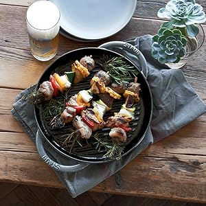 Amazon｜staub ストウブ 「 ピュアグリル スクエア ブラック 28cm