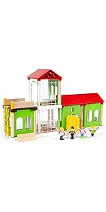 Amazon.co.jp: BRIO ヴィレッジ ファミリーフィギュアセット 33951