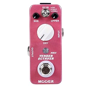 Amazon.com: MOOER Modulation Octave Pedal (Micro, Tender Octaver