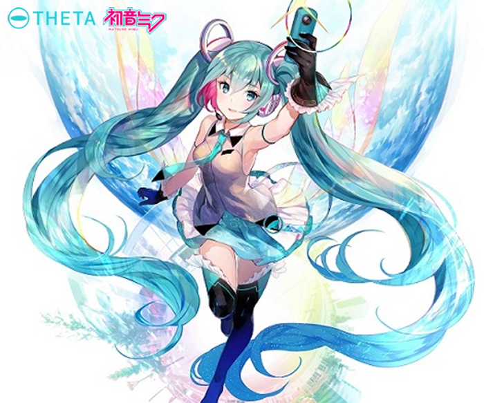 Amazon.co.jp: RICOH 360度カメラ THETA SC 初音ミク 限定モデル