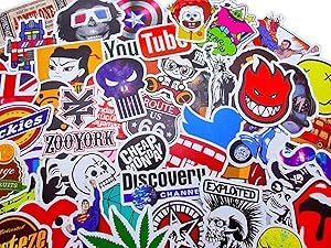 Amazon.co.jp: ステッカー 100枚セット : 文房具・オフィス用品