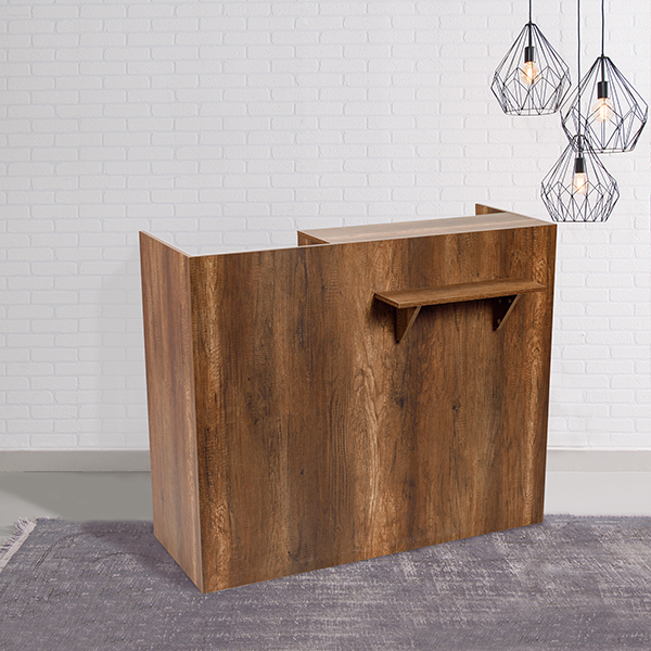 Amazon.co.jp: レジカウンター 木製 レジ台【幅120×高さ100×奥行47cm