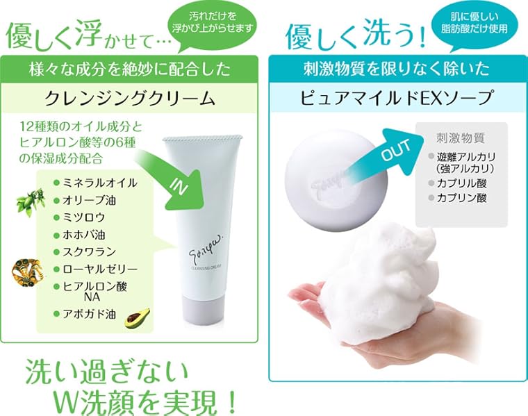 Amazon | [Amazonスターターセット]サッポークレンジングクリーム