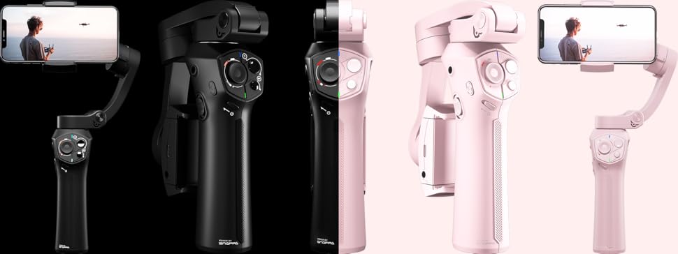 Amazon.co.jp: SNOPPA ATOM ジンバル iphone スタビライザー 3軸