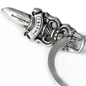 Amazon | [クロムハーツ] キーリング スプリット #5ダガー | Chrome