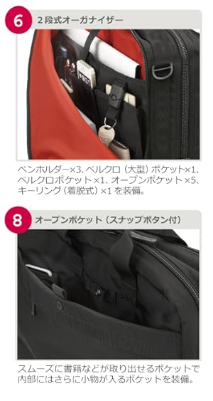 Amazon.co.jp: [マンハッタンパッセージ] 3Way ブリーフケース 7013