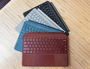 Amazon.co.jp: Surface Go Signature タイプ カバー プラチナ KCS