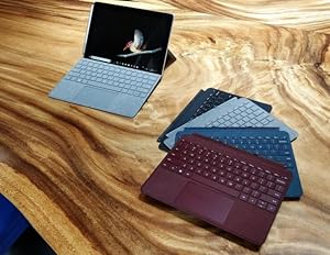Amazon.co.jp: Surface Go Signature タイプ カバー プラチナ KCS