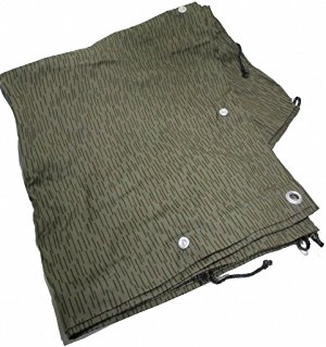 東ドイツ軍幕レインドロップカモテントシート 東ドイツ軍放出品 GERMAN