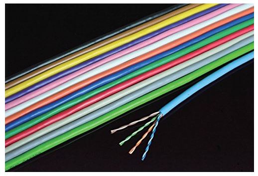 Amazon.co.jp: 日本製線 Cat5e LANケーブル（300m巻き） NSEDT 0.5mm