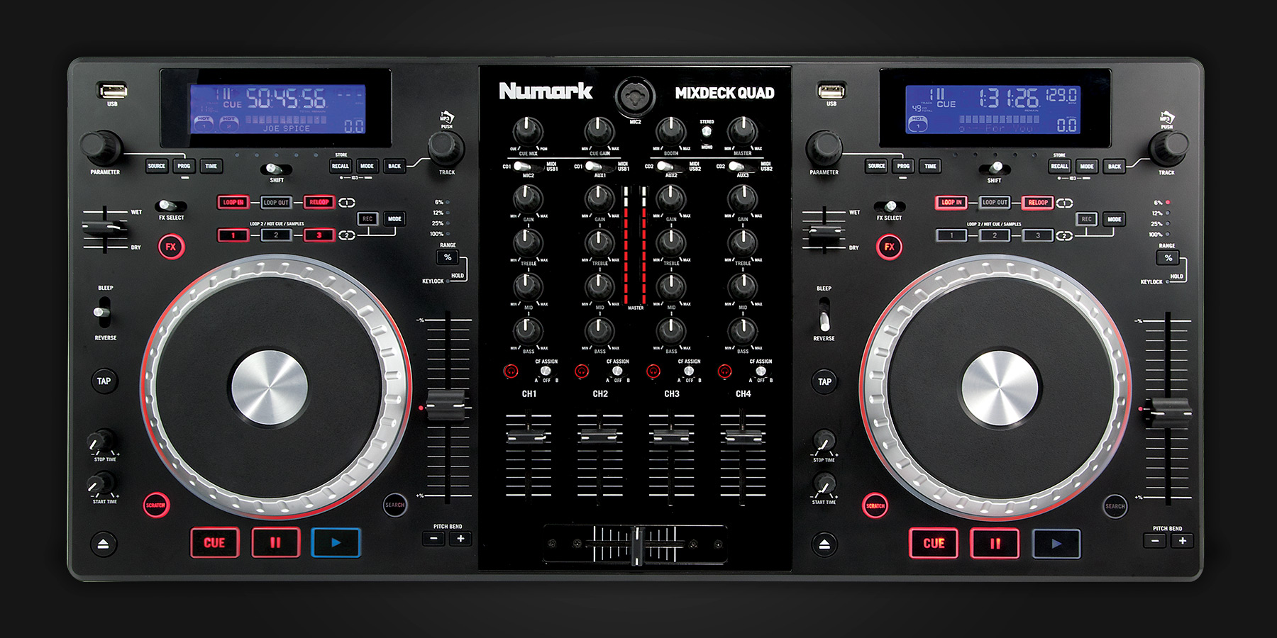 Numark MixDeck Quad - Serato DJ Hardware