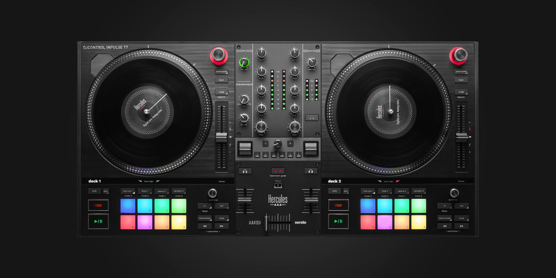 Hercules DJControl Inpulse T7 - Serato DJ Hardware