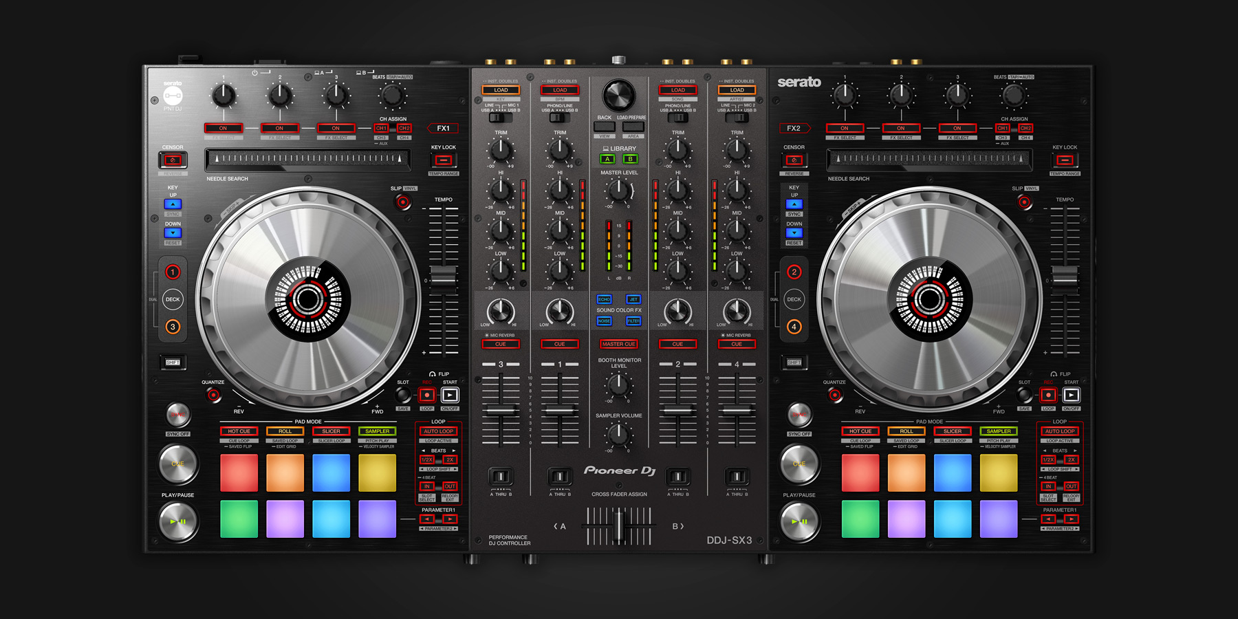 Pioneer DJ DDJ-SX3 - Serato DJ Hardware