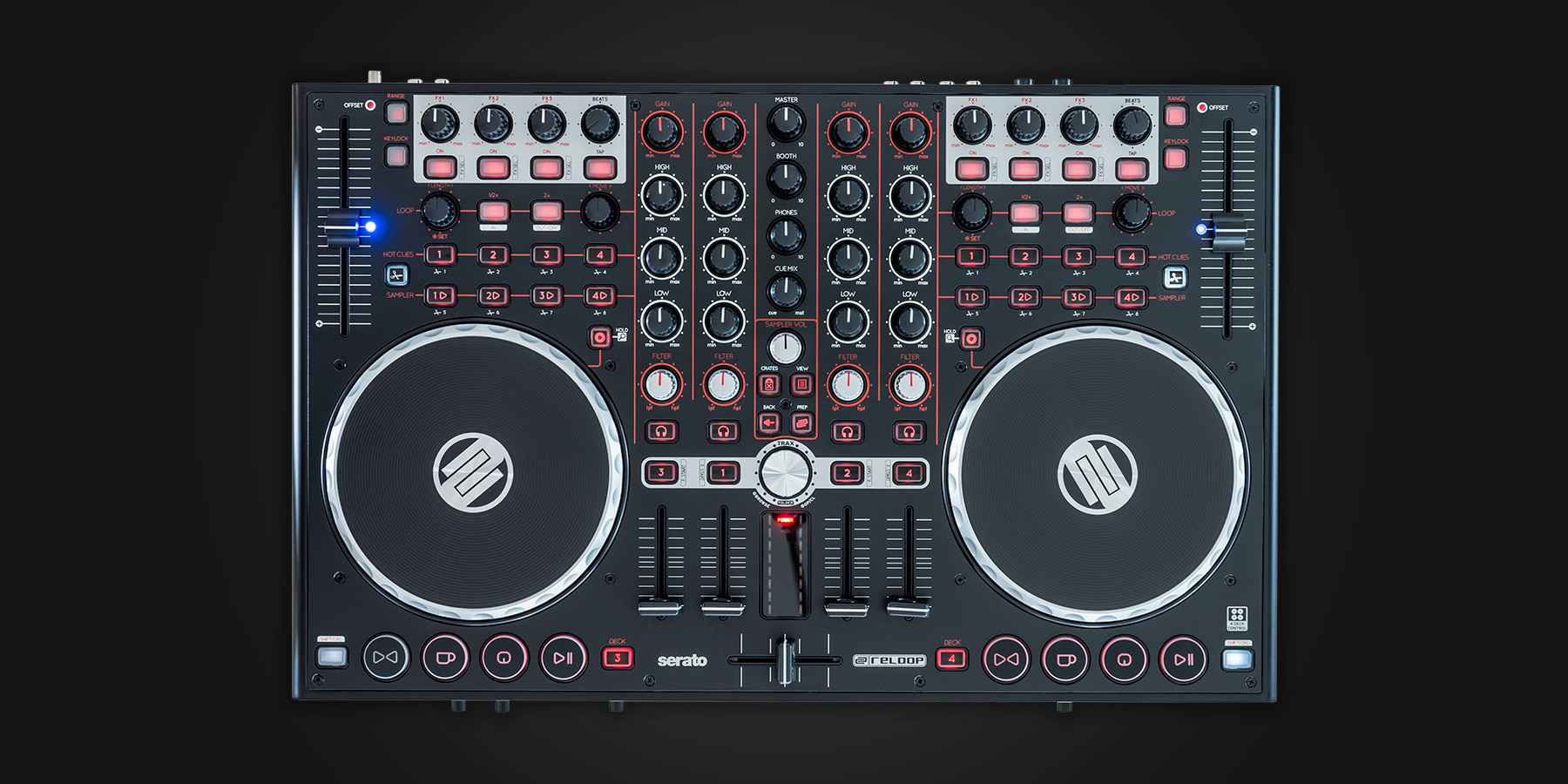 Reloop Terminal Mix 4 - Serato DJ Hardware