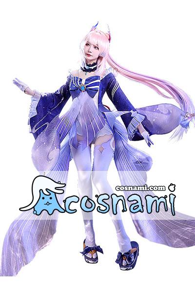 三分妄想 原神 Genshin 珊瑚宮心海 さんごのみやここみ コスプレ衣装