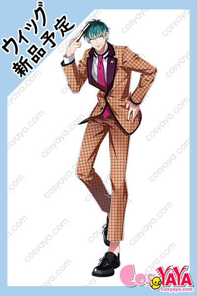 ヒプノシスマイク 白膠木簓​ ウィッグ 高品質 ヒプマイ どついたれ本舗