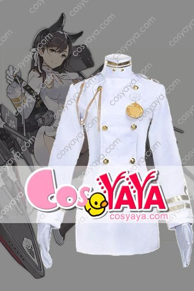 愛宕 アズールレーン コスプレ衣装 激安 アズレン 愛宕 白い軍服