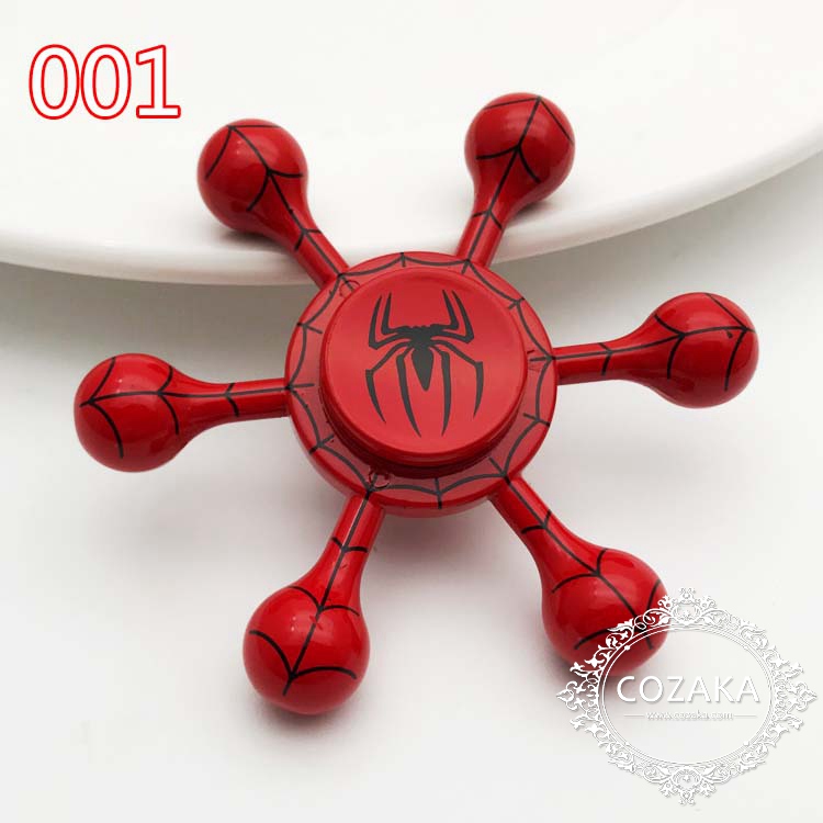 アイアンマン ハンドスピナー スパイダーマン ハルク 指スピナー 指先