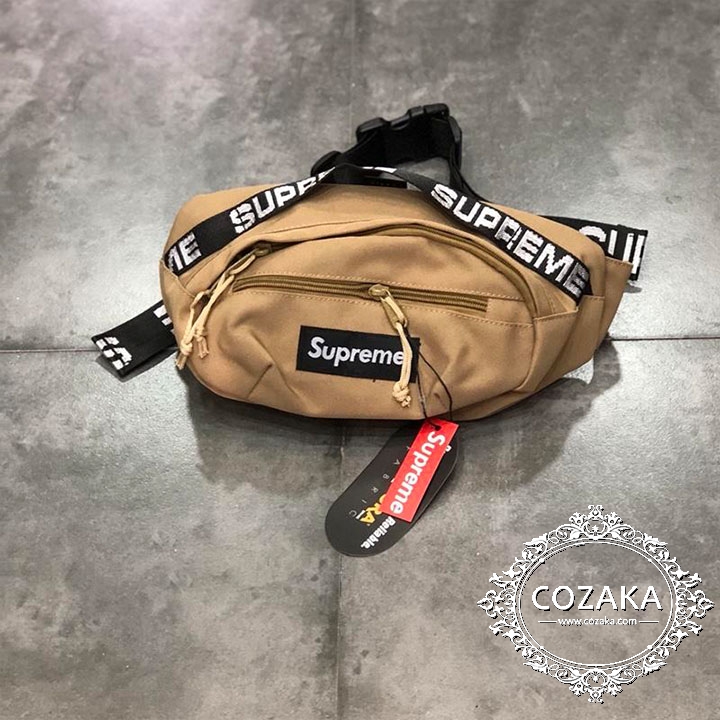 シュプリーム ウエストバッグ ウエストポーチ ロゴデザイン supreme