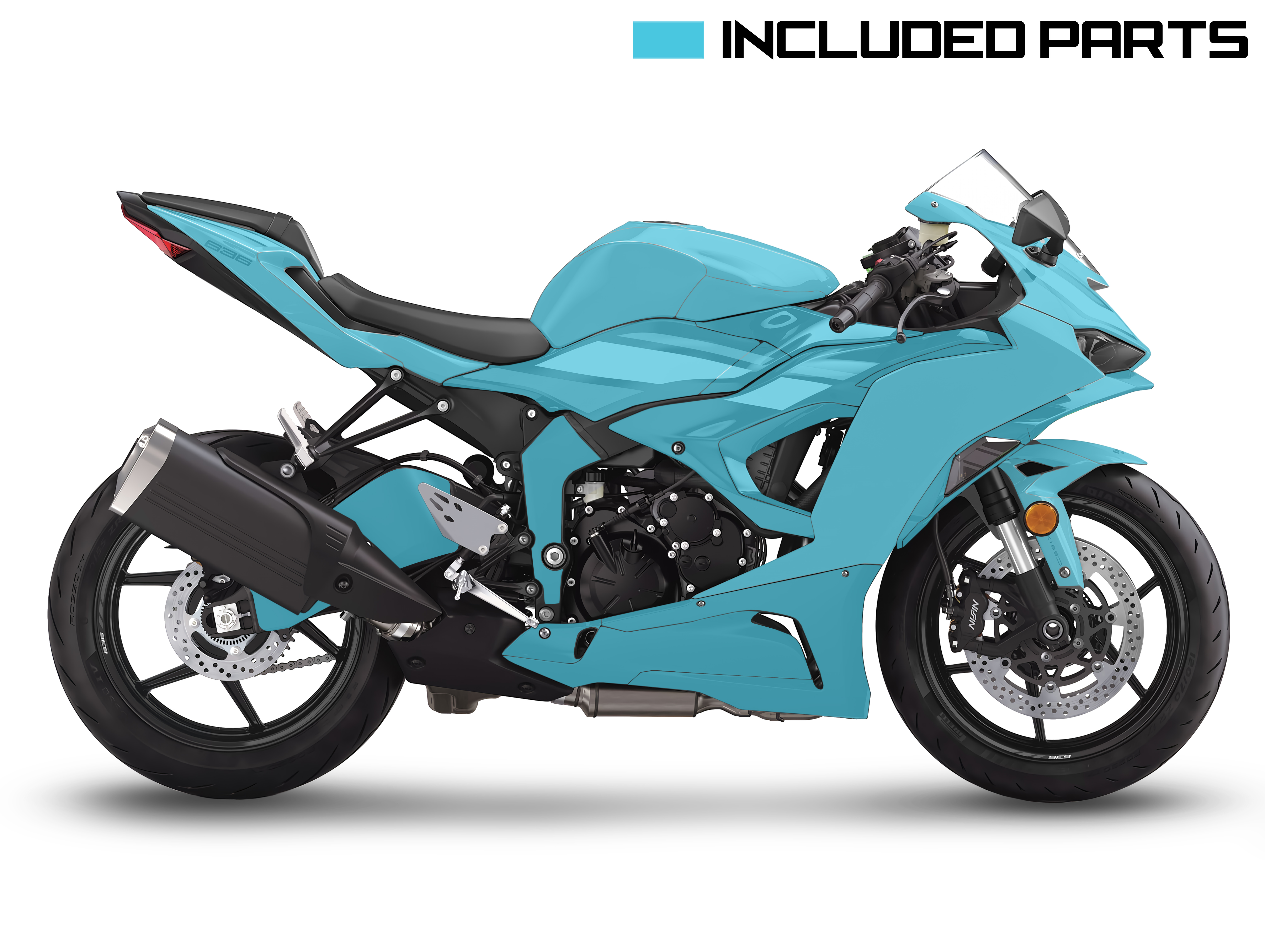 ZX-6R (2024~) Full Graphic Kit