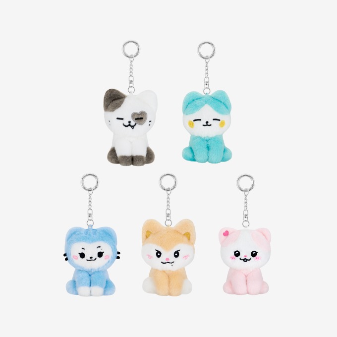 ITZY TWINZY PLUSH KEYRING SITTING Ver. - MIDZY′S CELLS | JYP SHOP