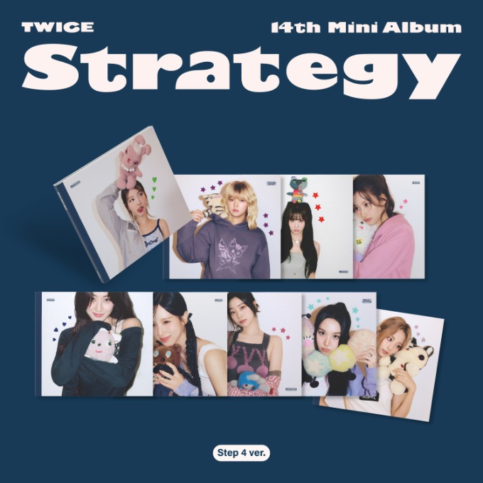 LUCKY DRAW] TWICE 14th Mini Album STRATEGY (Step 4 ver.) | JYP SHOP