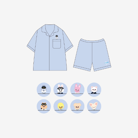 SKZOO PAJAMA SET - 'PILOT : FOR ' | JYP SHOP