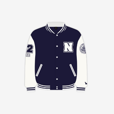 NMIXX VARSITY JACKET - MIXX UNIVERSITY | JYP SHOP