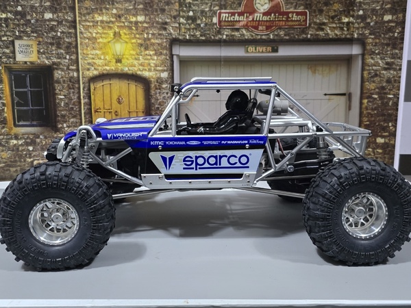 H-TECH CNC Aluminium Rock slider For Vanquish H10 OPTIC only