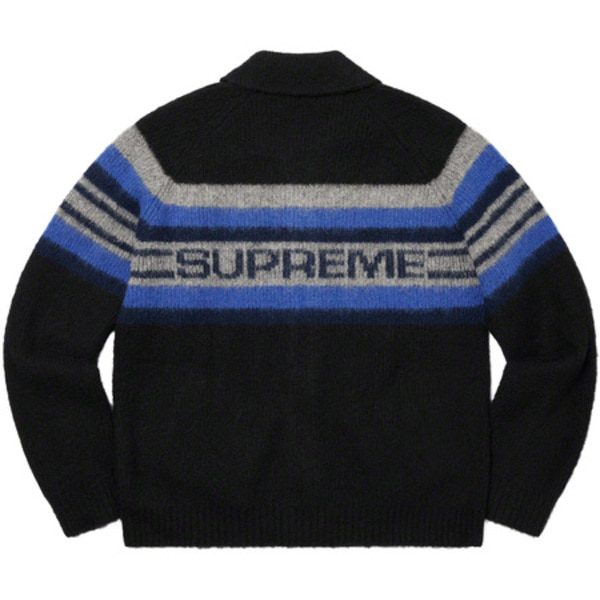 해외] 슈프림 브러쉬 울 집업 스웨터 Supreme Brushed Wool Zip Up