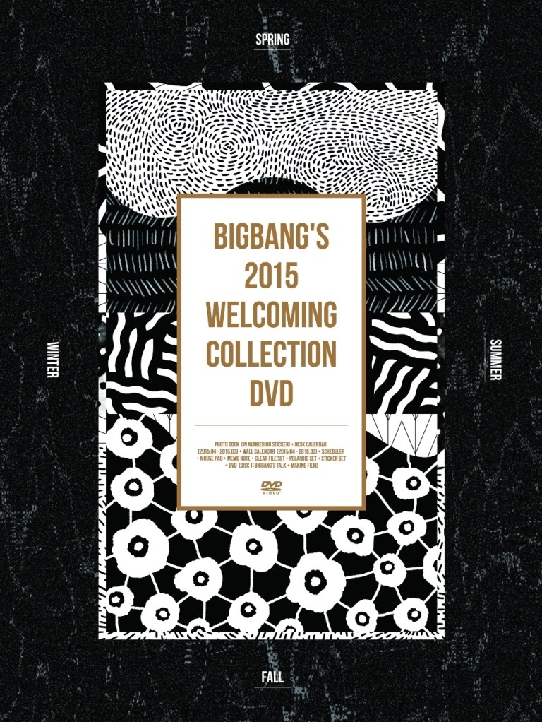 ジャケット写真・封入特典SAMPLE画像UP】「BIGBANG'S 2015 WELCOMING