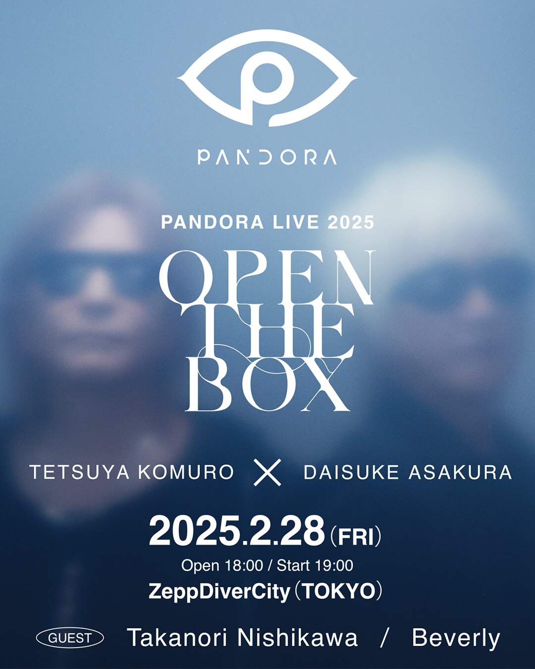 PANDORA LIVE 2025 -OPEN THE BOX-」@ ZeppDiverCity(TOKYO) | ライヴ