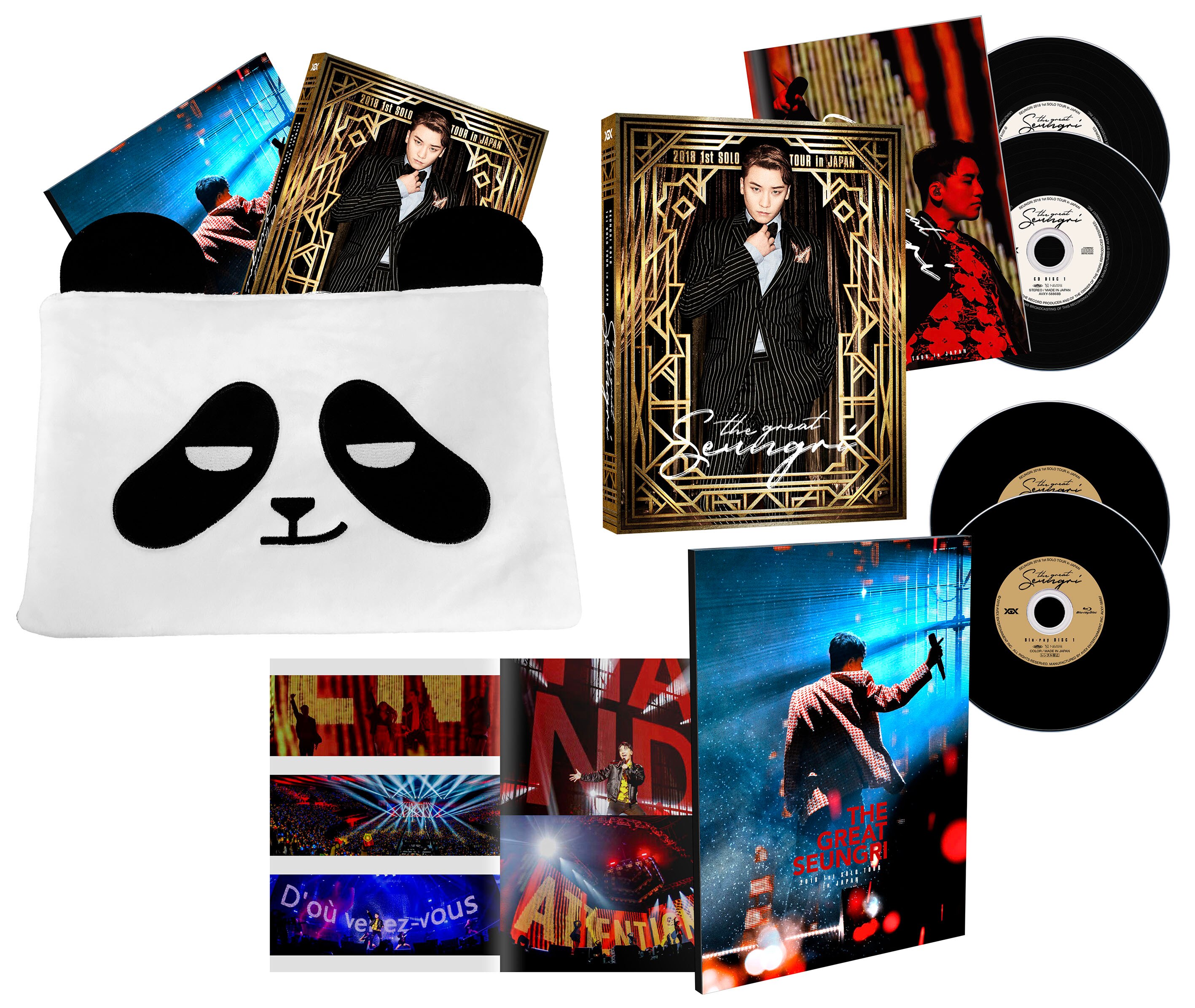 V.I LIVE DVD & Blu-ray「SEUNGRI 2018 1st SOLO TOUR [THE GREAT