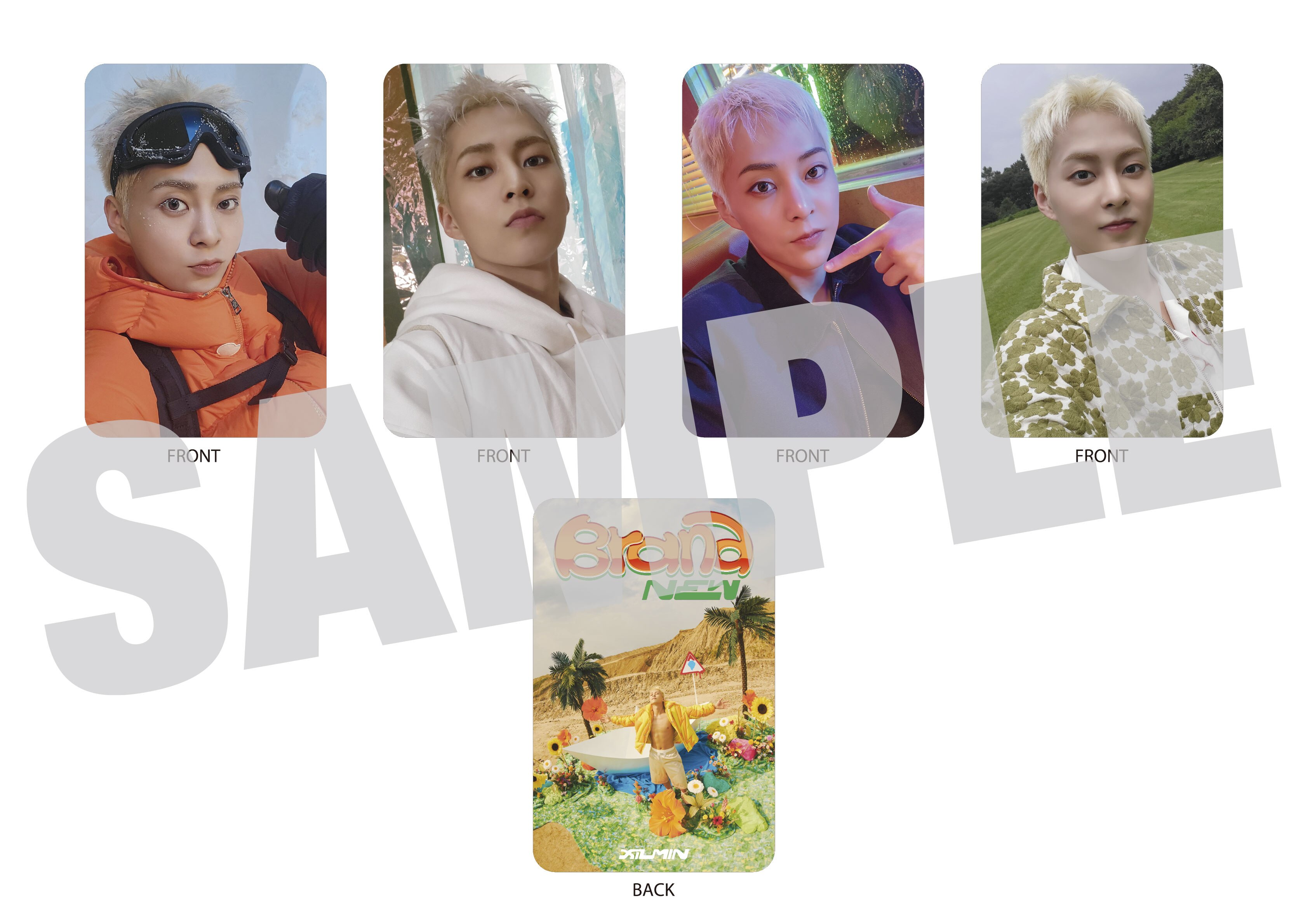 XIUMIN The 1st Mini Album『Brand New』EXO-L-JAPAN OFFICIAL