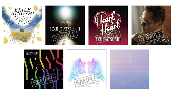NEWS[【EXILE ATSUSHI】4月30日リリース！EXILE ATSUSHIアルバム