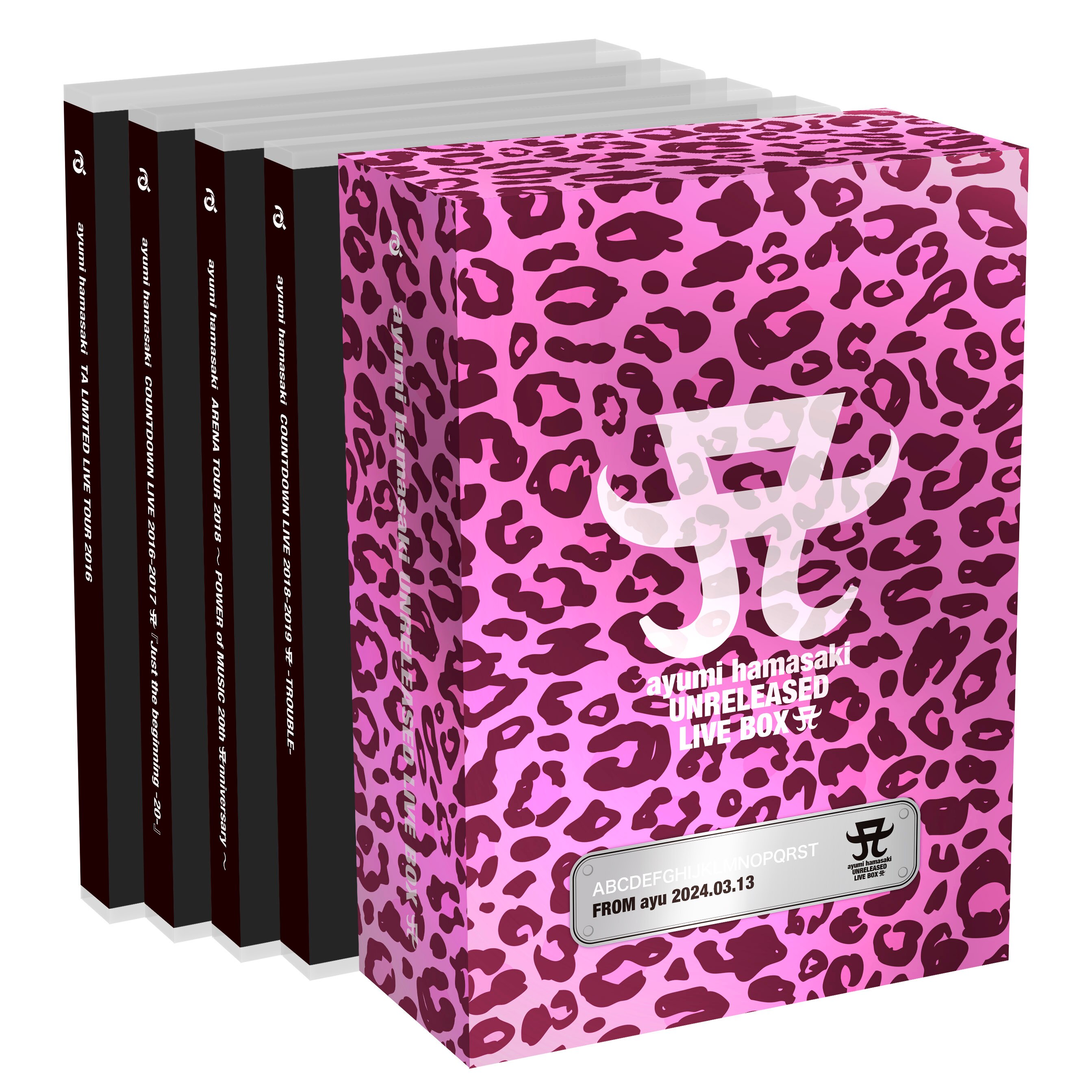 ayumi hamasaki UNRELEASED LIVE BOX A | リリース | エイベックス