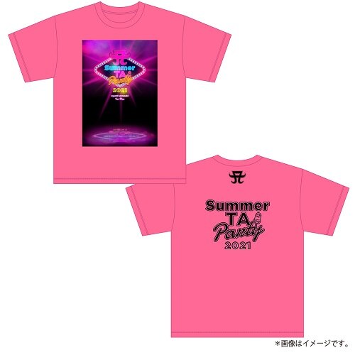 浜崎あゆみ Tシャツ PINK 「Summer TA Party 2022」 浜崎あゆみ T