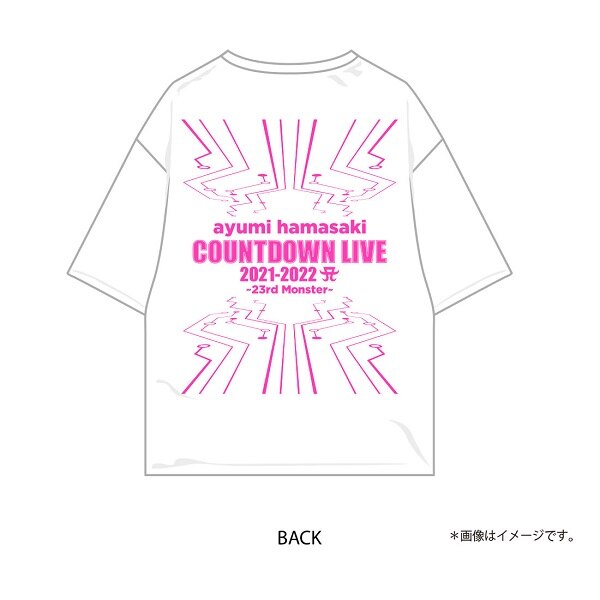 ayumi hamasaki COUNTDOWN LIVE 2021-2022 A ～23rd Monster～」ロゴ