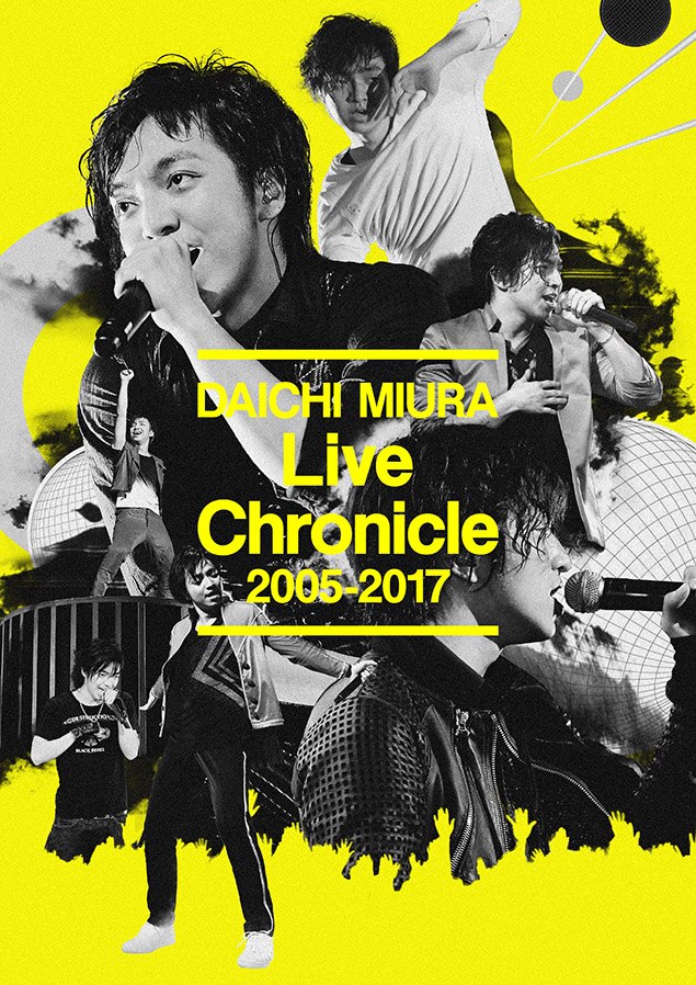 Live Chronicle 2005-2017」のジャケット写真公開！ NEWS｜MIURA