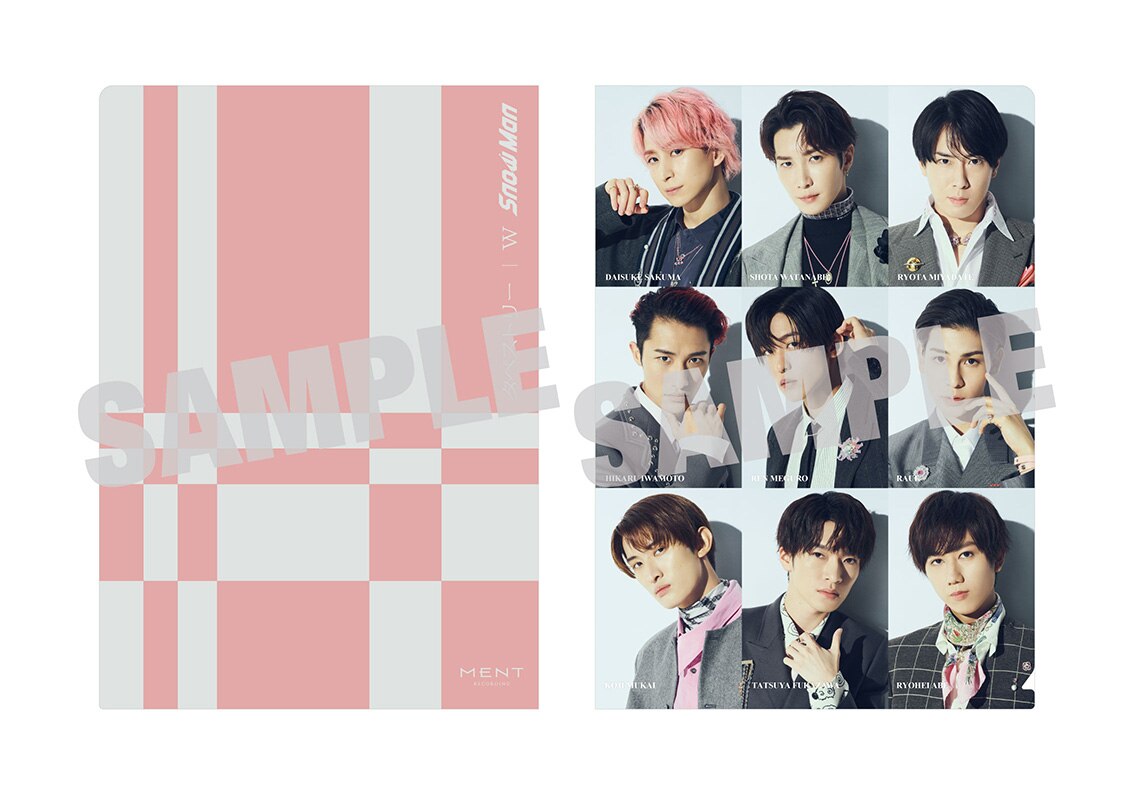 8th Single「タペストリー / W」 - DISCOGRAPHY | Snow Man｜MENT